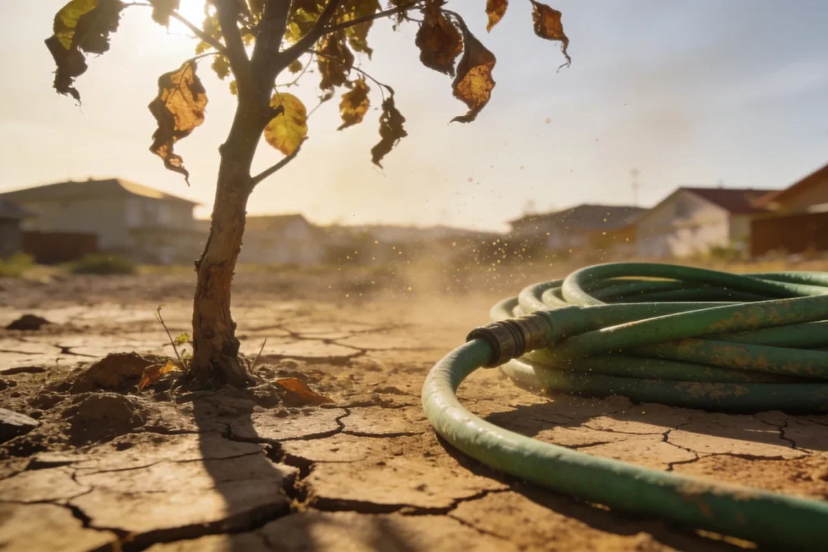 Drought alerts affecting municipal water restrictions now